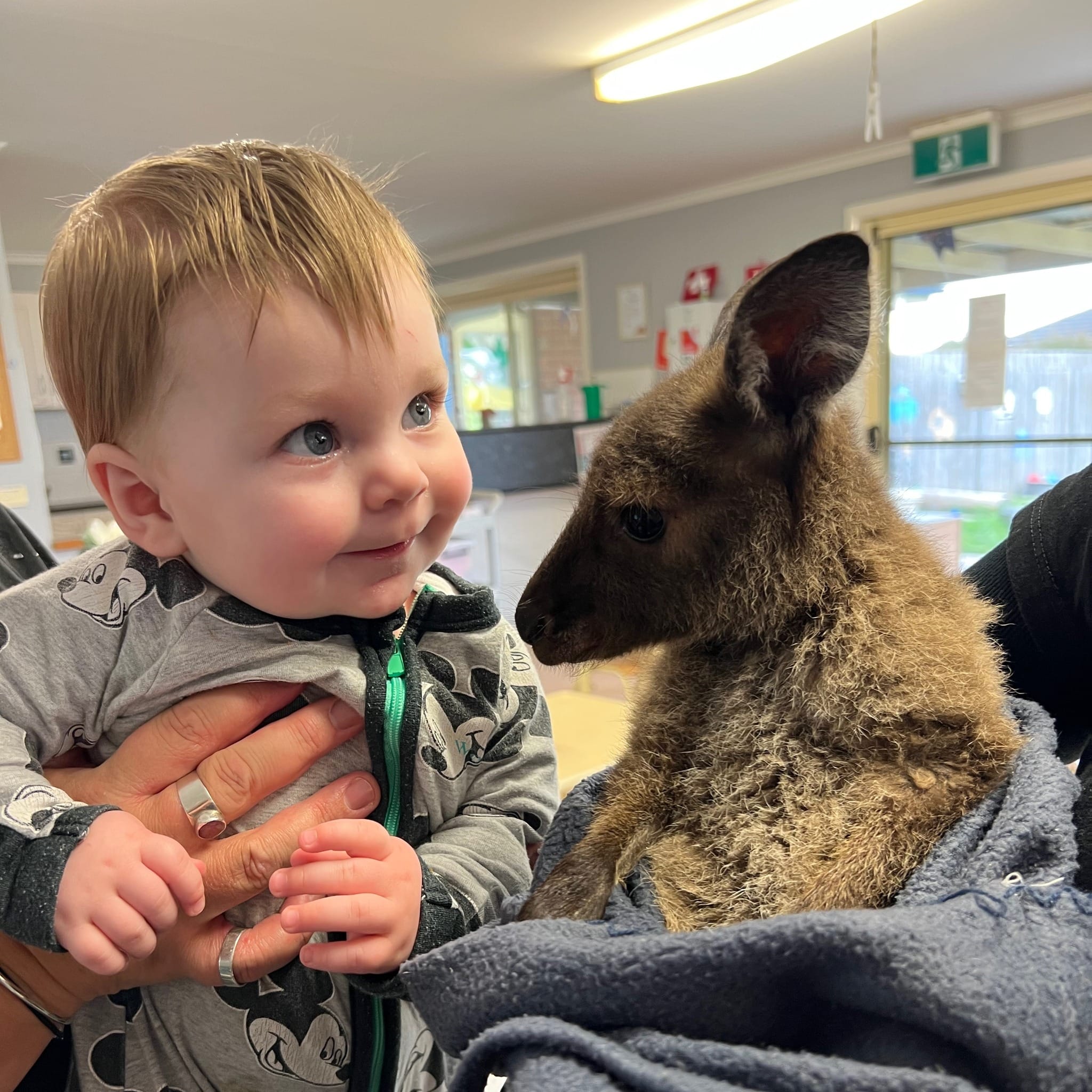 Children playing at Lancefield EEC