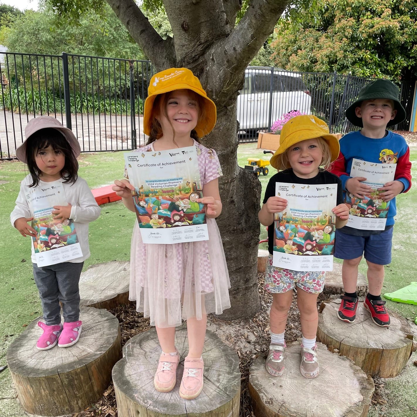 Children exploring at Romsey Early Education Centre