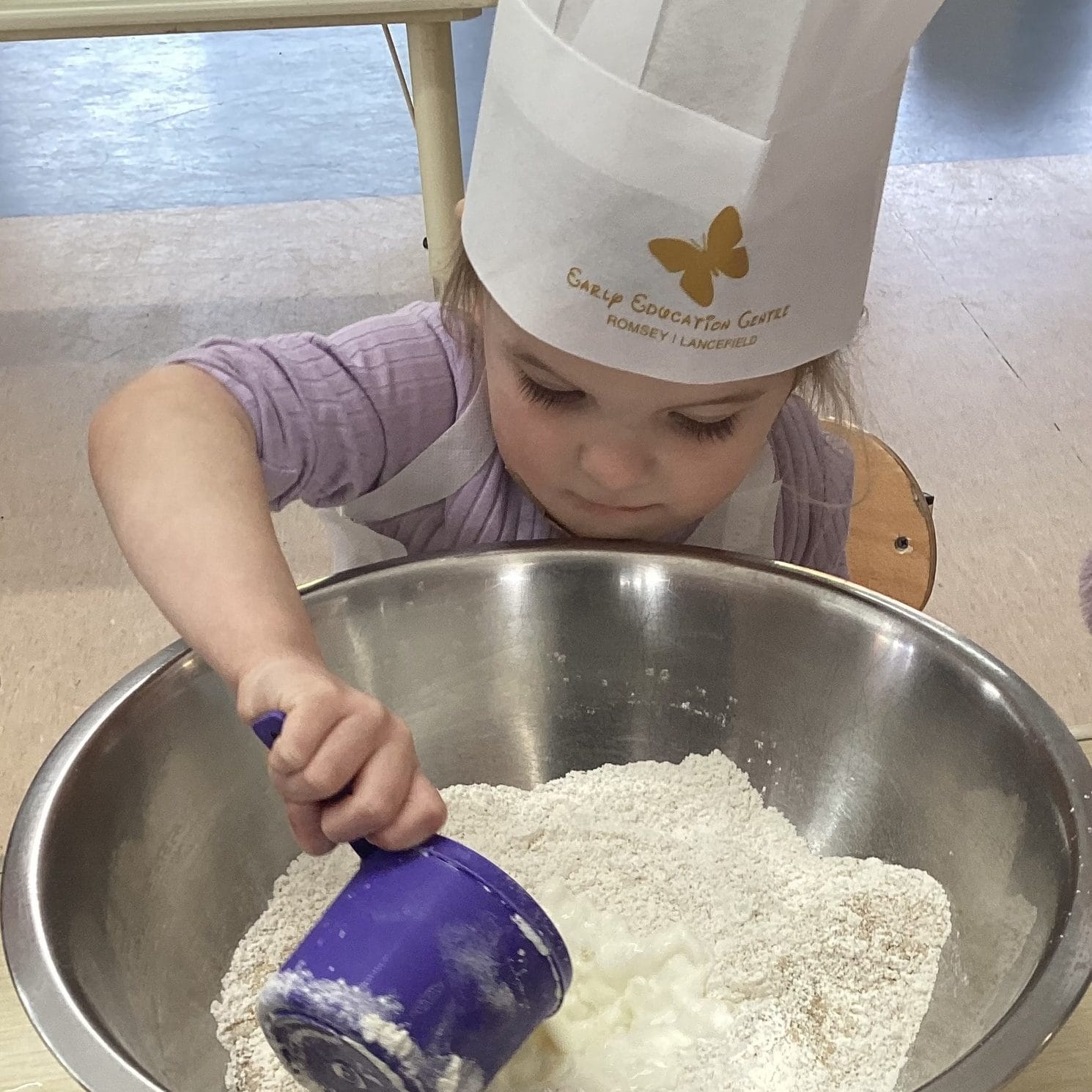 Children at Lancefield Early Education Centre outdoor space